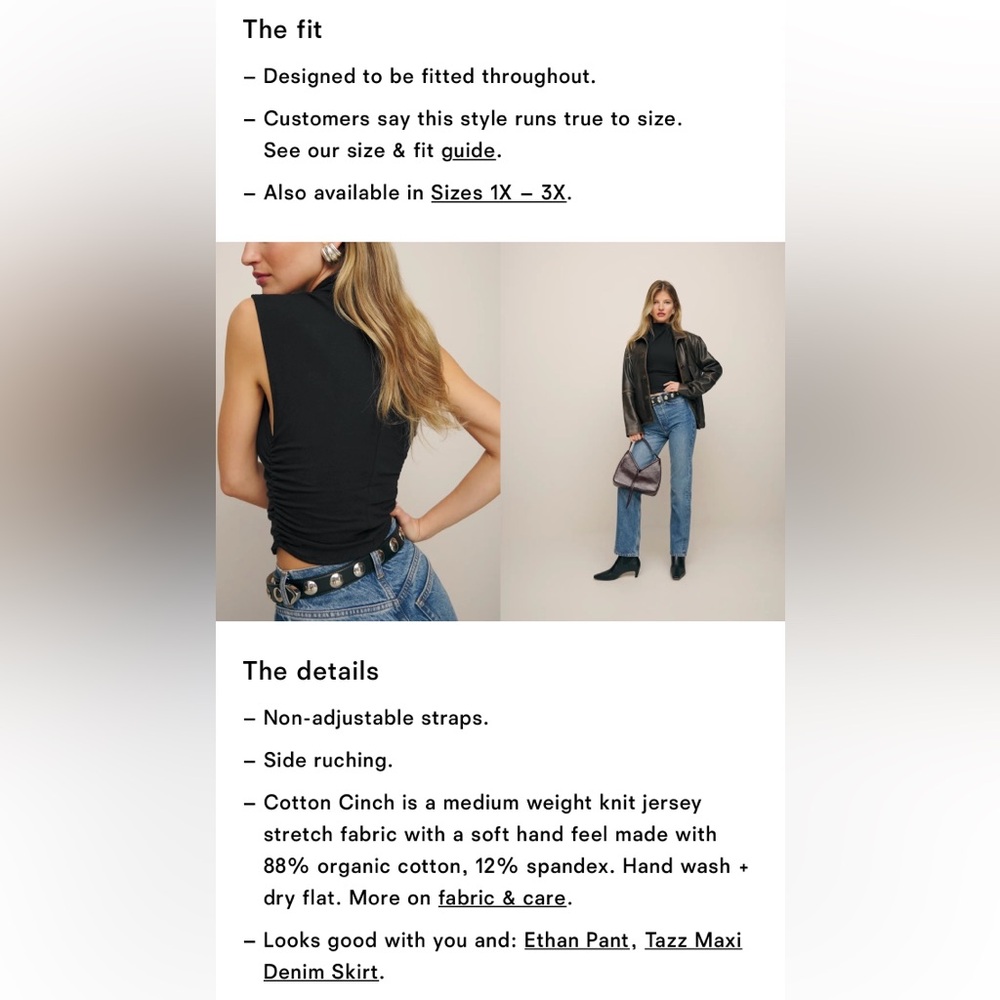 Reformation Lindy Knit Top - Picture 5 of 9